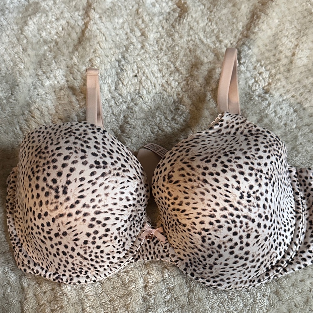 Leopard Print Women's Bra